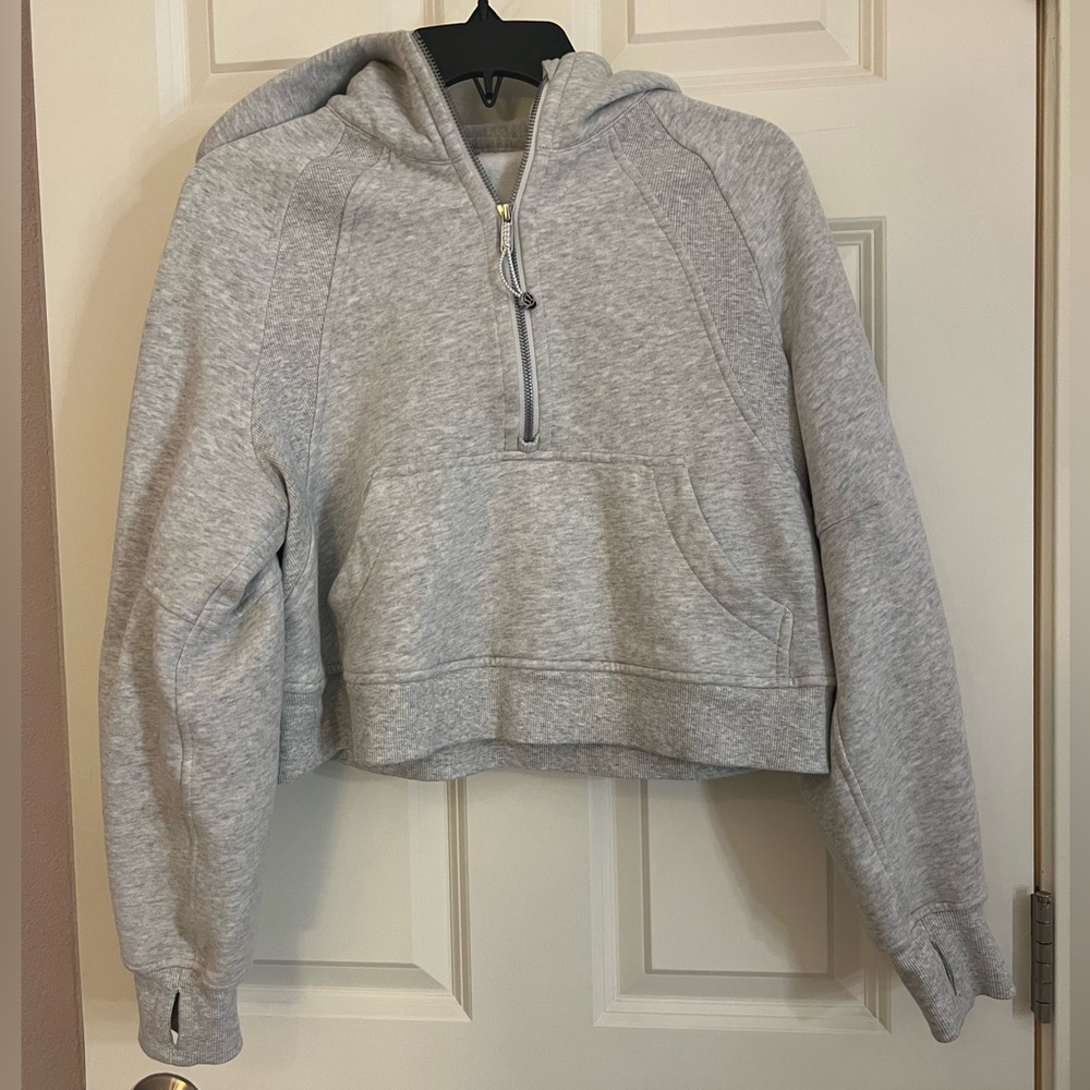 Scuba Oversized Half-Zip Hoodie